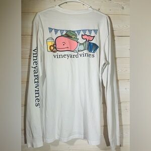 Vineyard Vines St. Patrick’s Day Beer & Pretzels Long Sleeve Shirt
Size Small